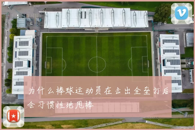 为什么棒球运动员在击出全垒打后会习惯性地甩棒