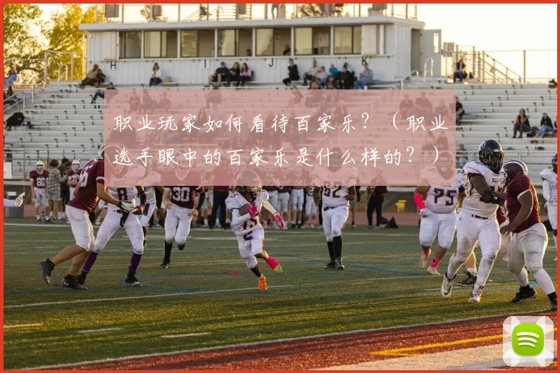 职业玩家如何看待百家乐？（职业选手眼中的百家乐是什么样的？）